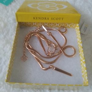 Kendra Scott Gold Drusy Starla Necklace